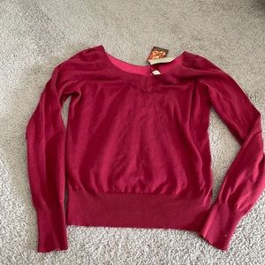 American Eagle off the shoulder sweater